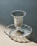 Zara Home Подсвечник из стекла, цвет прозрачный, 8.8 см — фото 7