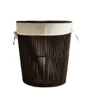 Zara Home Корзина из нержавеющей стали, цвет коричневый, 47 см — фото 7