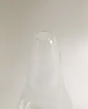 Zara Home Ваза из стекла, цвет прозрачный, 12.7 см — фото 3