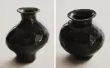Zara Home Ваза из керамики, цвет серый, 15.5 см — фото 7