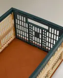 Zara Home Коробка для хранения изо льна, цвет разноцветный, 21 см — фото 3