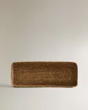 Zara Home Поднос из морской травы, цвет бежевый, 43 см — фото 6