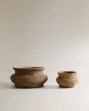 Zara Home Ваза из глины, 6.5 см — фото 6