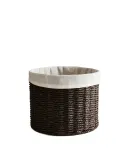 Zara Home Корзина из нержавеющей стали, цвет коричневый, 25 см — фото 5