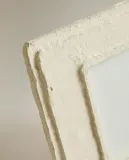 Zara Home Фоторамка из плетёной бумаги, цвет бежевый, 20 см — фото 7