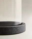 Zara Home Подсвечник из стекла, цвет чёрный, 31.7 см — фото 7