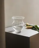 Zara Home Ваза из стекла, цвет прозрачный, 19 см — фото 8