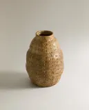 Zara Home Ваза из глины, 17.8 см — фото 3
