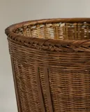 Zara Home Корзина из бамбука, цвет бежевый, 51 см — фото 2