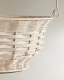 Zara Home Корзина из металла, цвет кремовый, 25 см — фото 4