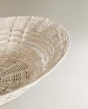 Zara Home Корзина из металла, цвет кремовый, 40 см — фото 3