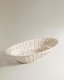 Zara Home Корзина из металла, цвет кремовый, 40 см — фото 4