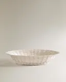 Zara Home Корзина из металла, цвет кремовый, 40 см — фото 6