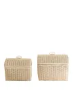 Zara Home Корзина из ротанга, 51 см — фото 4