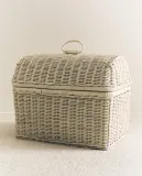 Zara Home Корзина из ротанга, 51 см — фото 7