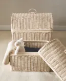 Zara Home Корзина из ротанга, 51 см — фото 8