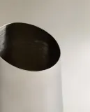 Zara Home Ваза из нержавеющей стали, цвет серый, 10 см — фото 4