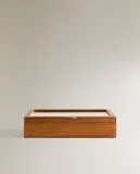 Zara Home Шкатулка из дерева, цвет коричневый, 29.6 см — фото 2