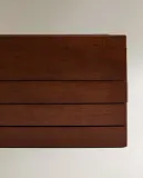 Zara Home Шкатулка из дерева, цвет коричневый, 38 см — фото 3