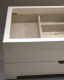 Zara Home Шкатулка изо льна, цвет белый, 36 см — фото 3