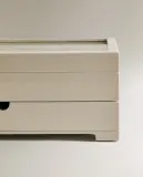 Zara Home Шкатулка изо льна, цвет белый, 36 см — фото 8