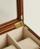 Zara Home Шкатулка из дерева, цвет коричневый, 30 см · 7162/099 — фото 3