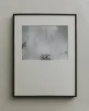 Zara Home Фоторамка из стекла, цвет чёрный, 30 см — фото 1