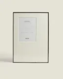 Zara Home Фоторамка из стекла, цвет чёрный, 30 см — фото 7