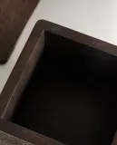 Zara Home Коробка для хранения из дерева, цвет коричневый, 11 см — фото 3
