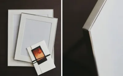 Zara Home Фоторамка из стекла, цвет серебристый, 20.5 см