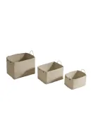 Zara Home Корзина из морской травы, цвет белый, 27 см — фото 5
