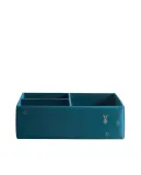 Zara Home Корзина из плетёной бумаги, цвет синий, 39 см — фото 8