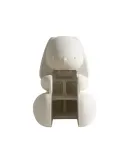 Zara Home Декоративная фигурка из керамики, цвет серый, 12 см — фото 5