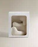 Zara Home Декоративная фигурка из керамики, цвет серый, 12 см — фото 6
