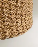Zara Home Корзина из морской травы, цвет бежевый, 25 см — фото 4