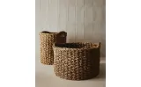 Zara Home Корзина из морской травы, цвет бежевый, 25 см — фото 7