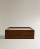 Zara Home Шкатулка из дерева, цвет коричневый, 31 см — фото 7