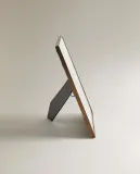 Zara Home Фоторамка из стекла, цвет коричневый, 15 см — фото 6