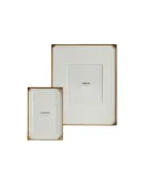 Zara Home Фоторамка из стекла, цвет коричневый, 15 см — фото 7