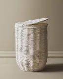 Zara Home Корзина из металла, цвет белый, 31 см — фото 1