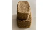 Zara Home Корзина из морской травы, цвет бежевый, 18 см · 6354/049 — фото 8
