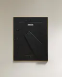 Zara Home Фоторамка из плетёной бумаги, цвет золотой, 21.4 см — фото 2