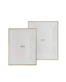 Zara Home Фоторамка из плетёной бумаги, цвет золотой, 21.4 см — фото 3