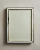 Zara Home Фоторамка из стекла, цвет белый, 19 см · 4375/045 — фото 1