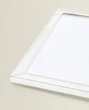 Zara Home Фоторамка из стекла, цвет белый, 19 см · 4375/045 — фото 3