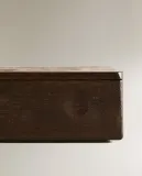 Zara Home Коробка для хранения из дерева, цвет коричневый, 25.5 см — фото 6