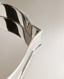 Zara Home Поднос из нержавеющей стали, цвет серебристый, 22 см — фото 6
