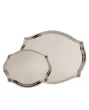 Zara Home Поднос из нержавеющей стали, цвет серебристый, 22 см — фото 8