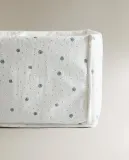 Zara Home Корзина из хлопка, цвет бежевый, 30 см — фото 6