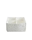 Zara Home Корзина из хлопка, цвет бежевый, 30 см — фото 7